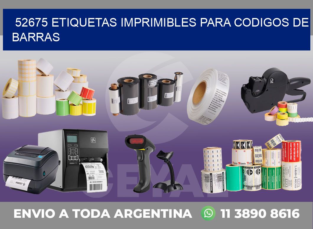 52675 ETIQUETAS IMPRIMIBLES PARA CODIGOS DE BARRAS