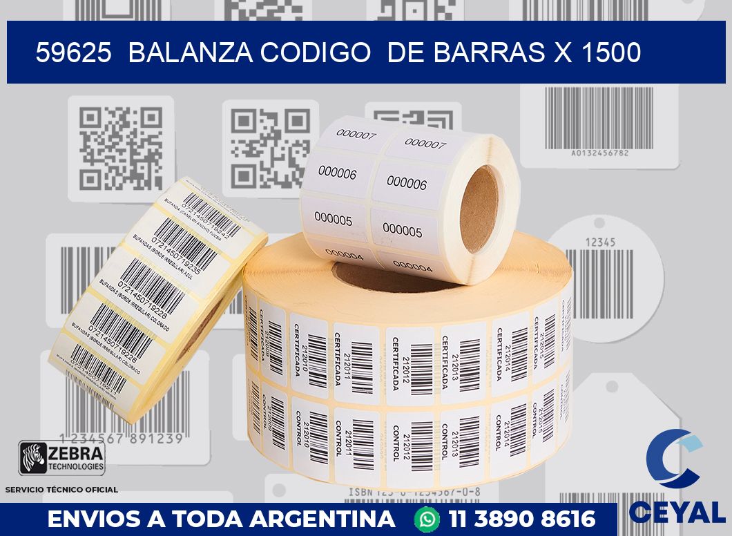 59625  balanza codigo  de barras x 1500