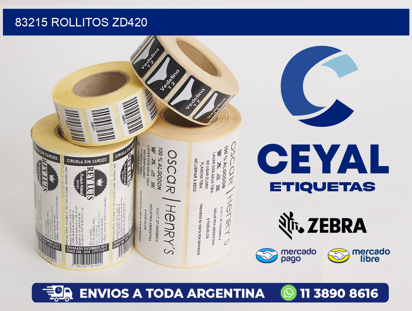83215 ROLLITOS ZD420
