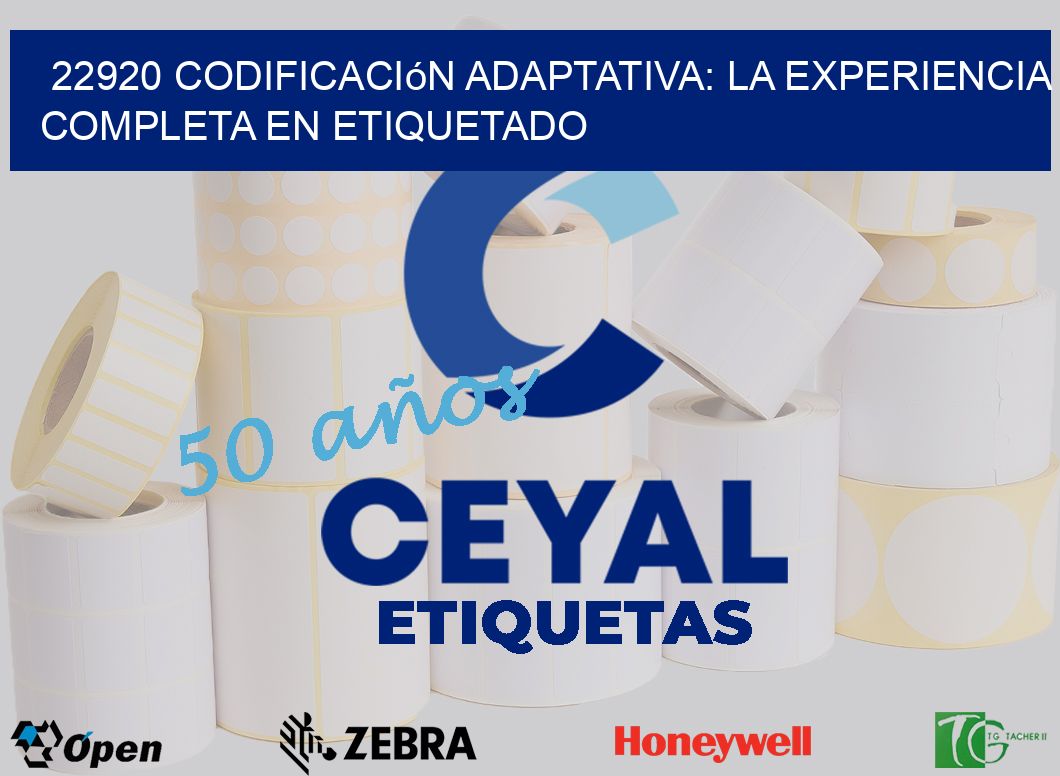 22920 Codificación Adaptativa: La Experiencia Completa en Etiquetado