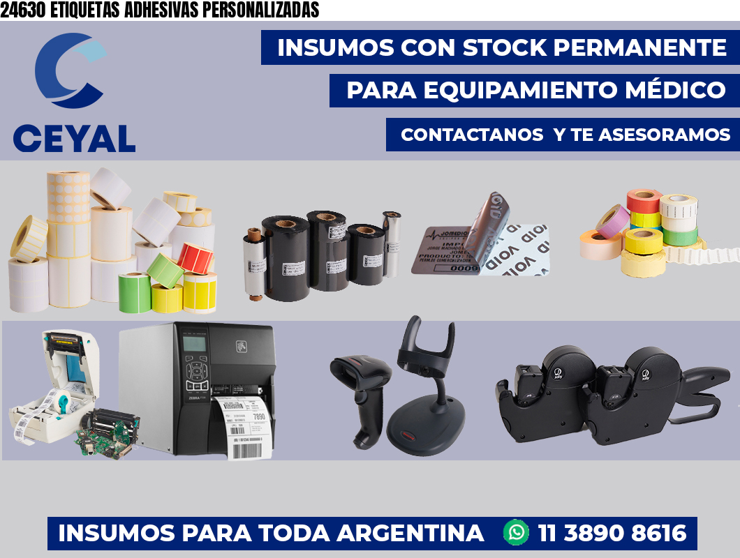 24630 ETIQUETAS ADHESIVAS PERSONALIZADAS