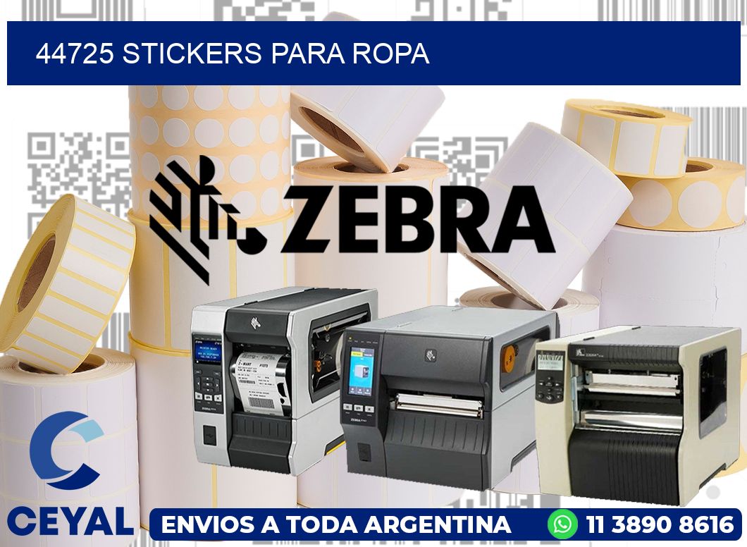 44725 STICKERS PARA ROPA