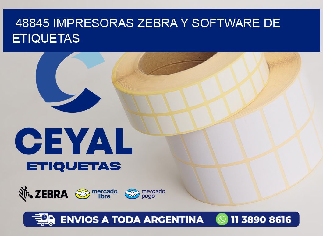 48845 Impresoras Zebra y Software de Etiquetas