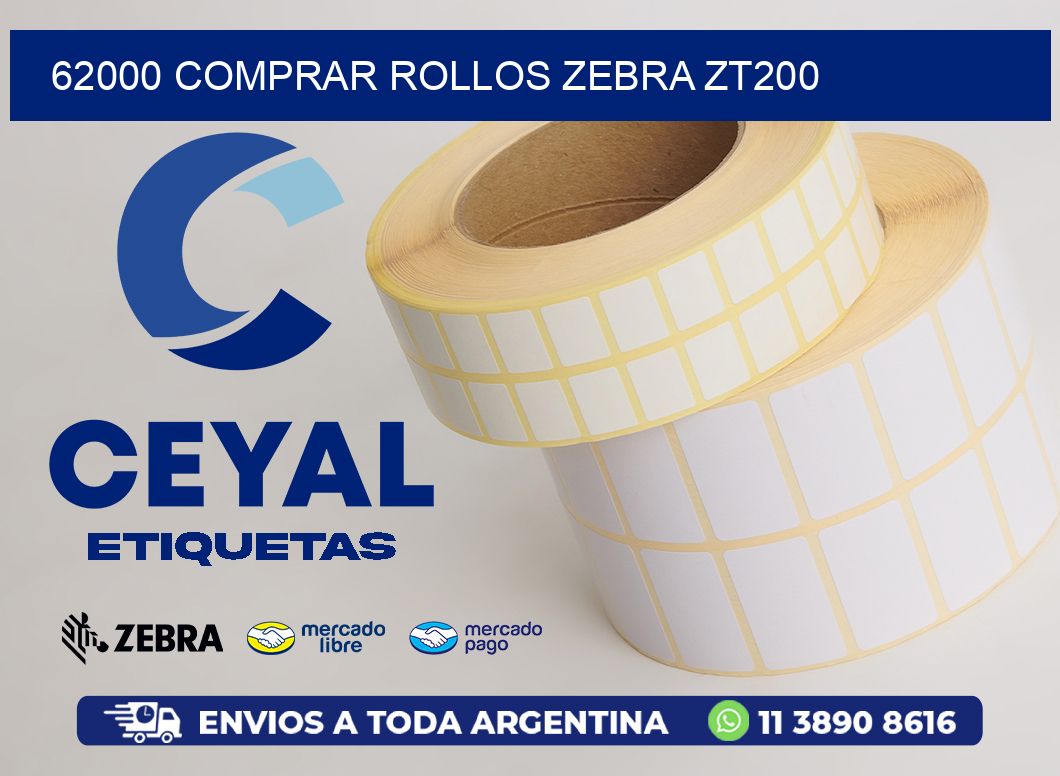 62000 COMPRAR ROLLOS ZEBRA ZT200