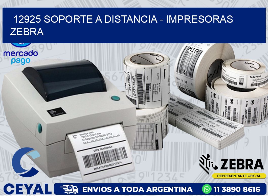 12925 SOPORTE A DISTANCIA - IMPRESORAS ZEBRA