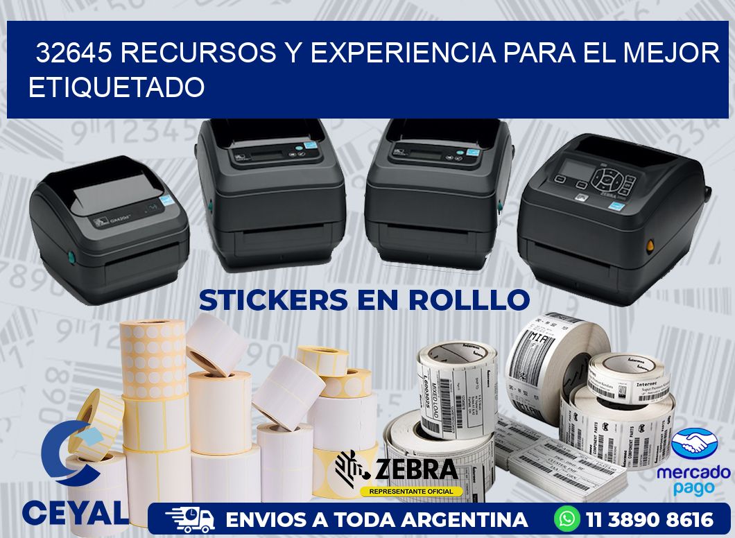 32645 RECURSOS Y EXPERIENCIA PARA EL MEJOR ETIQUETADO