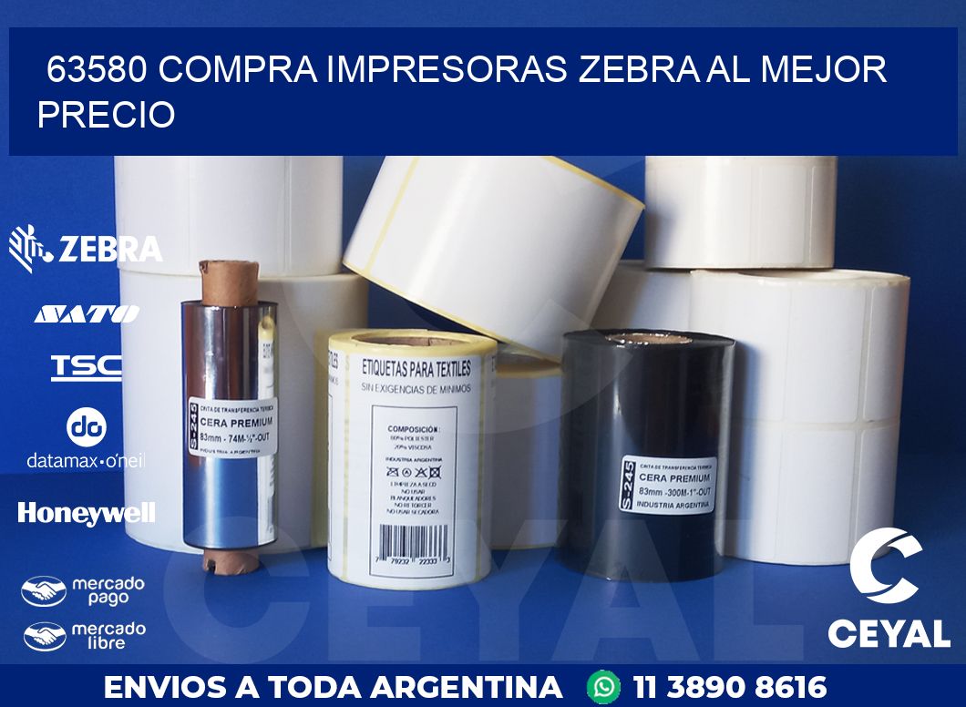 63580 COMPRA IMPRESORAS ZEBRA AL MEJOR PRECIO