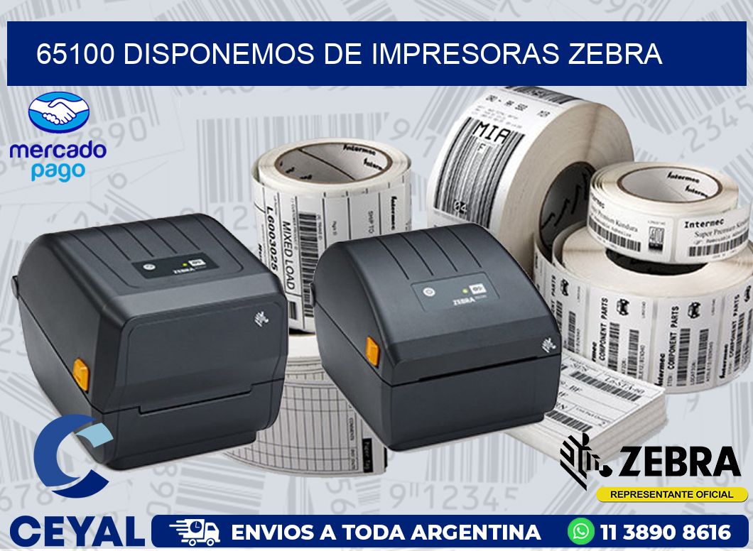 65100 DISPONEMOS DE IMPRESORAS ZEBRA