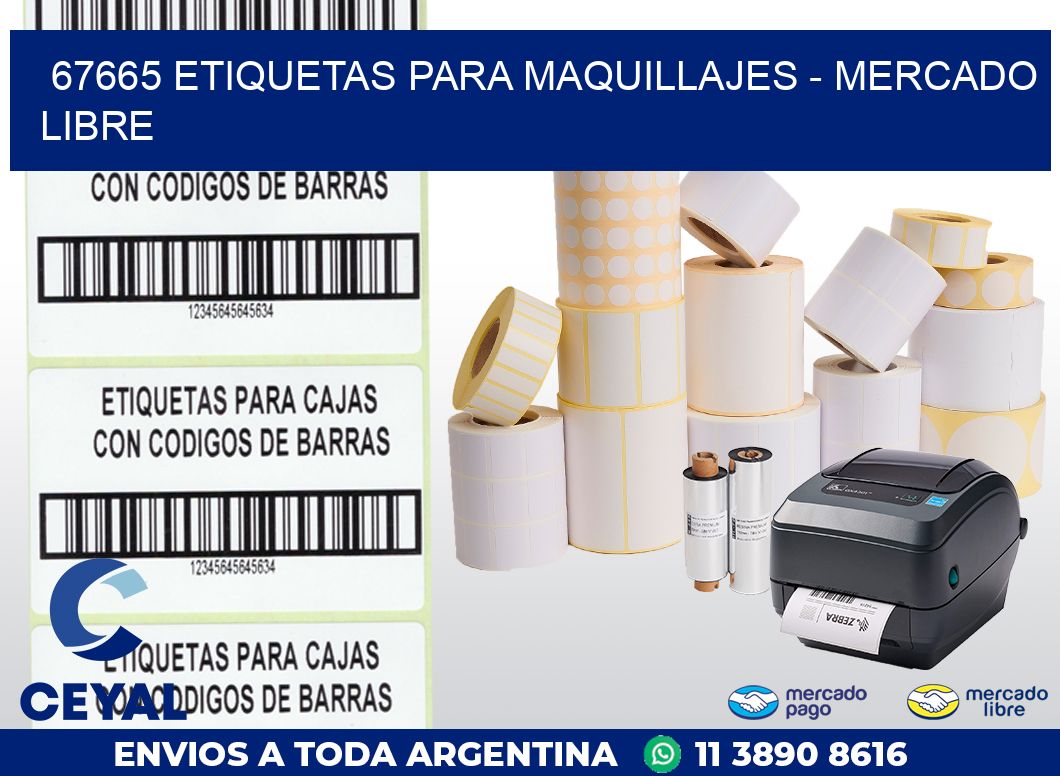 67665 ETIQUETAS PARA MAQUILLAJES – MERCADO LIBRE