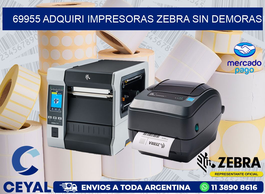 69955 ADQUIRI IMPRESORAS ZEBRA SIN DEMORAS