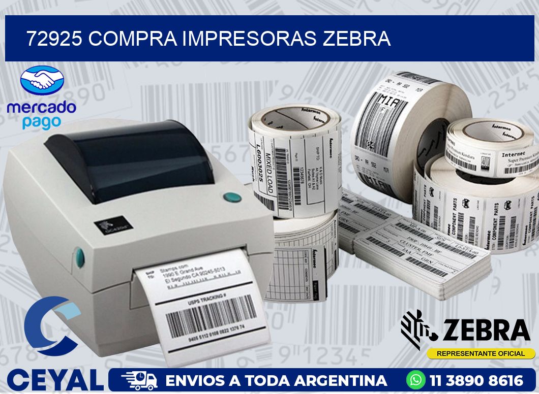 72925 COMPRA IMPRESORAS ZEBRA