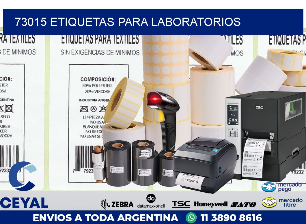 73015 ETIQUETAS PARA LABORATORIOS