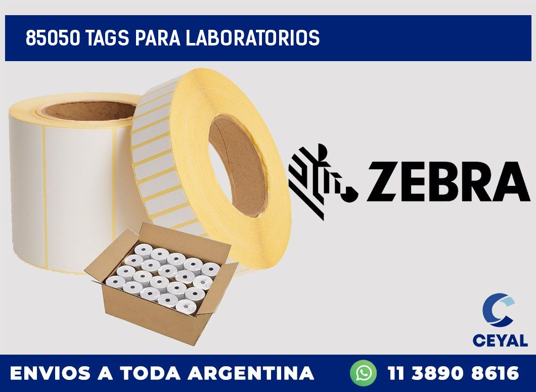 85050 TAGS PARA LABORATORIOS