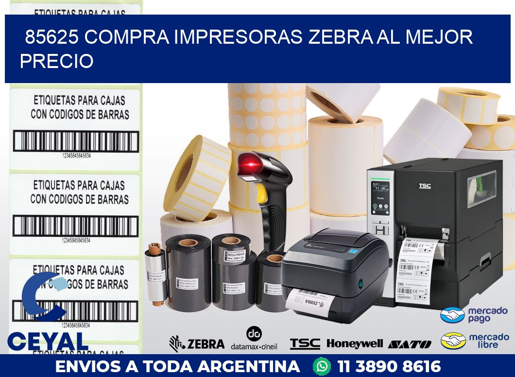85625 COMPRA IMPRESORAS ZEBRA AL MEJOR PRECIO