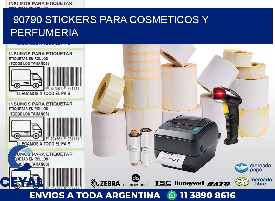 90790 STICKERS PARA COSMETICOS Y PERFUMERIA