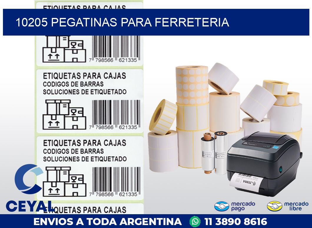 10205 PEGATINAS PARA FERRETERIA