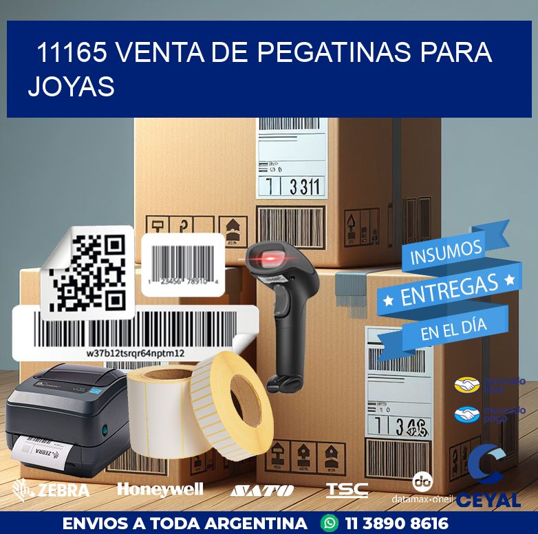 11165 VENTA DE PEGATINAS PARA JOYAS