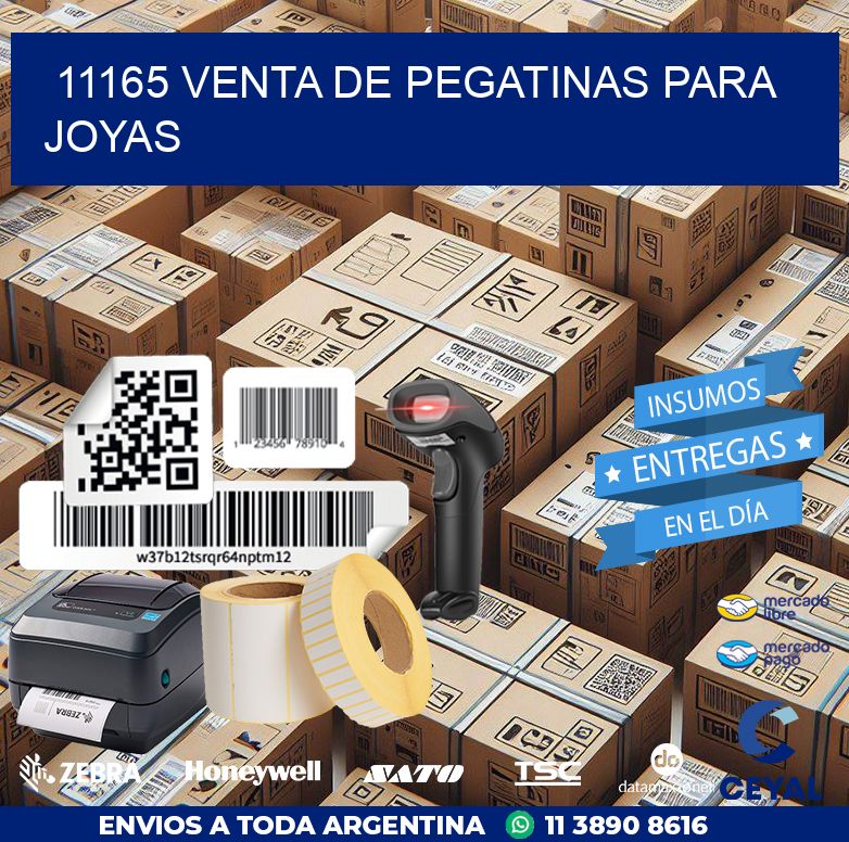 11165 VENTA DE PEGATINAS PARA JOYAS