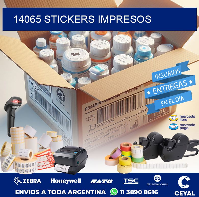 14065 STICKERS IMPRESOS