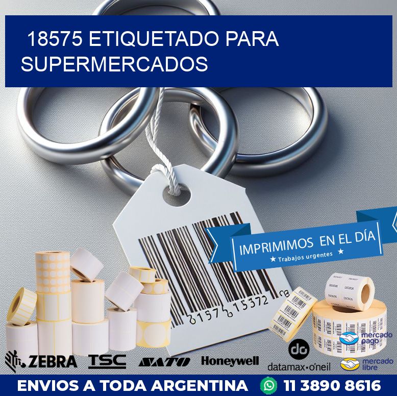 18575 ETIQUETADO PARA SUPERMERCADOS