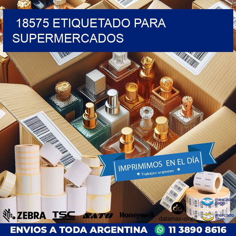18575 ETIQUETADO PARA SUPERMERCADOS