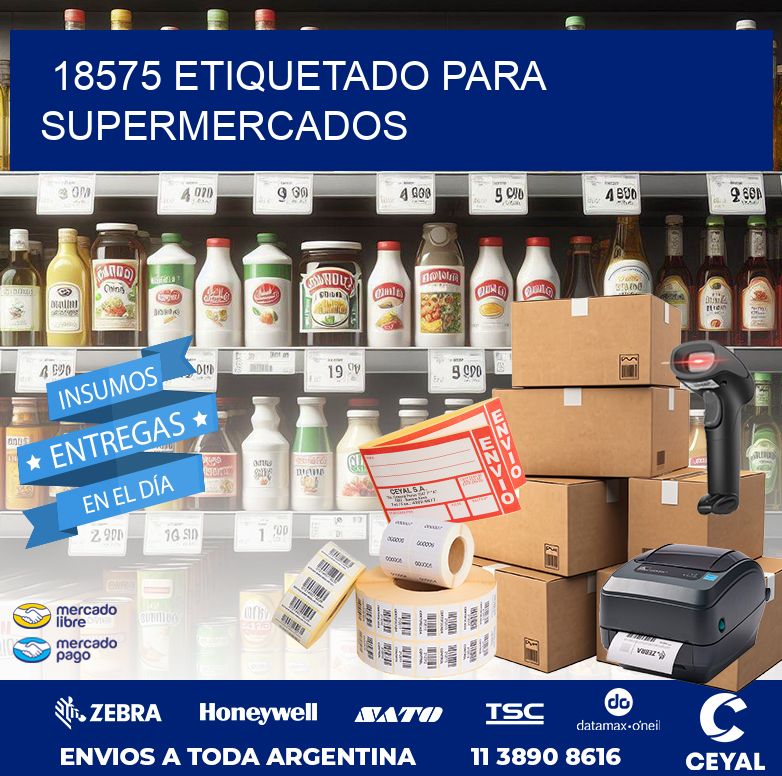 18575 ETIQUETADO PARA SUPERMERCADOS