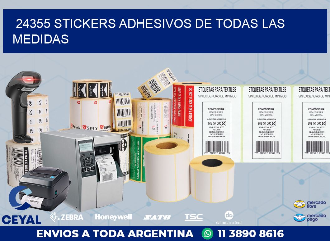 24355 STICKERS ADHESIVOS DE TODAS LAS MEDIDAS