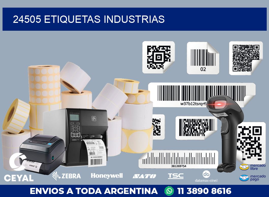 24505 ETIQUETAS INDUSTRIAS