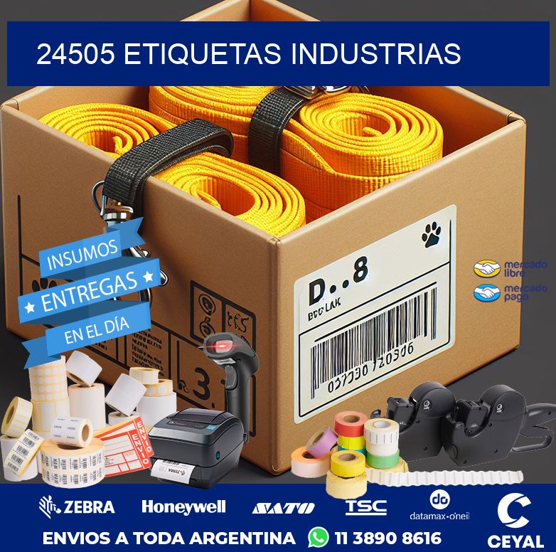 24505 ETIQUETAS INDUSTRIAS