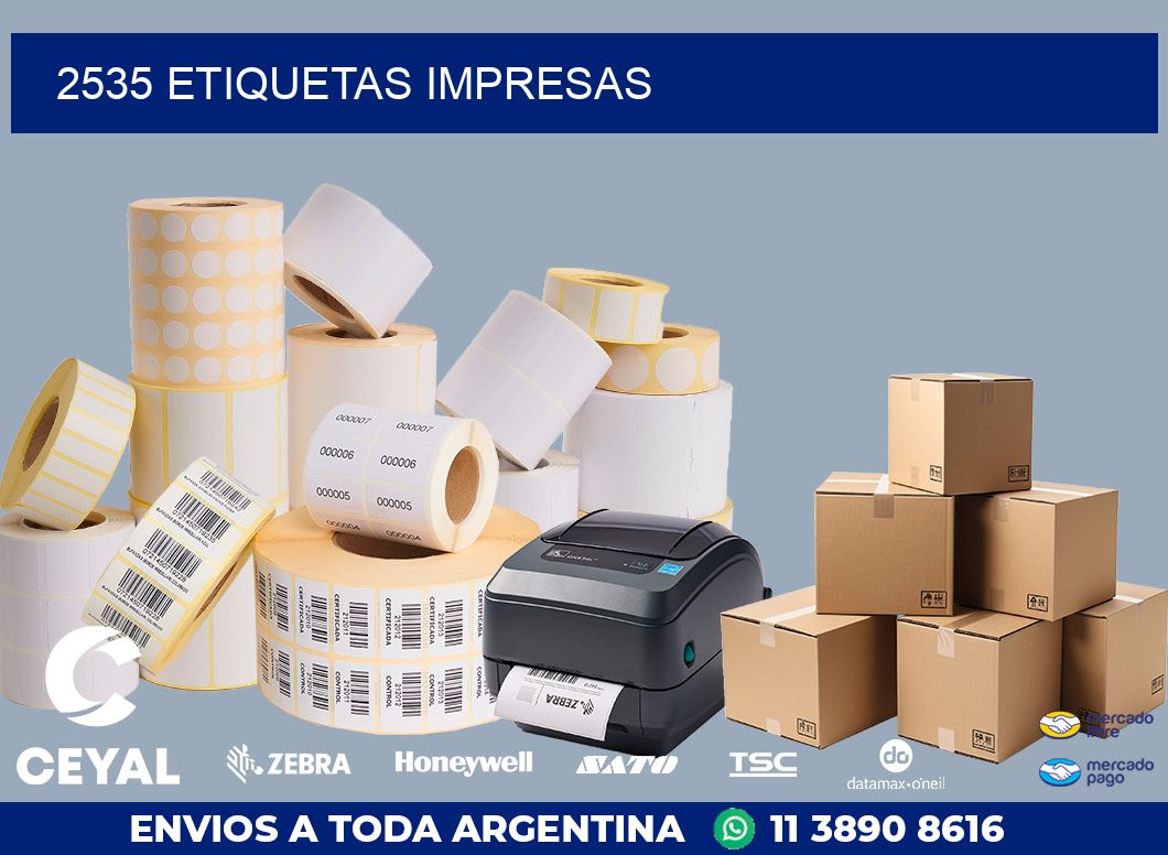 2535 ETIQUETAS IMPRESAS