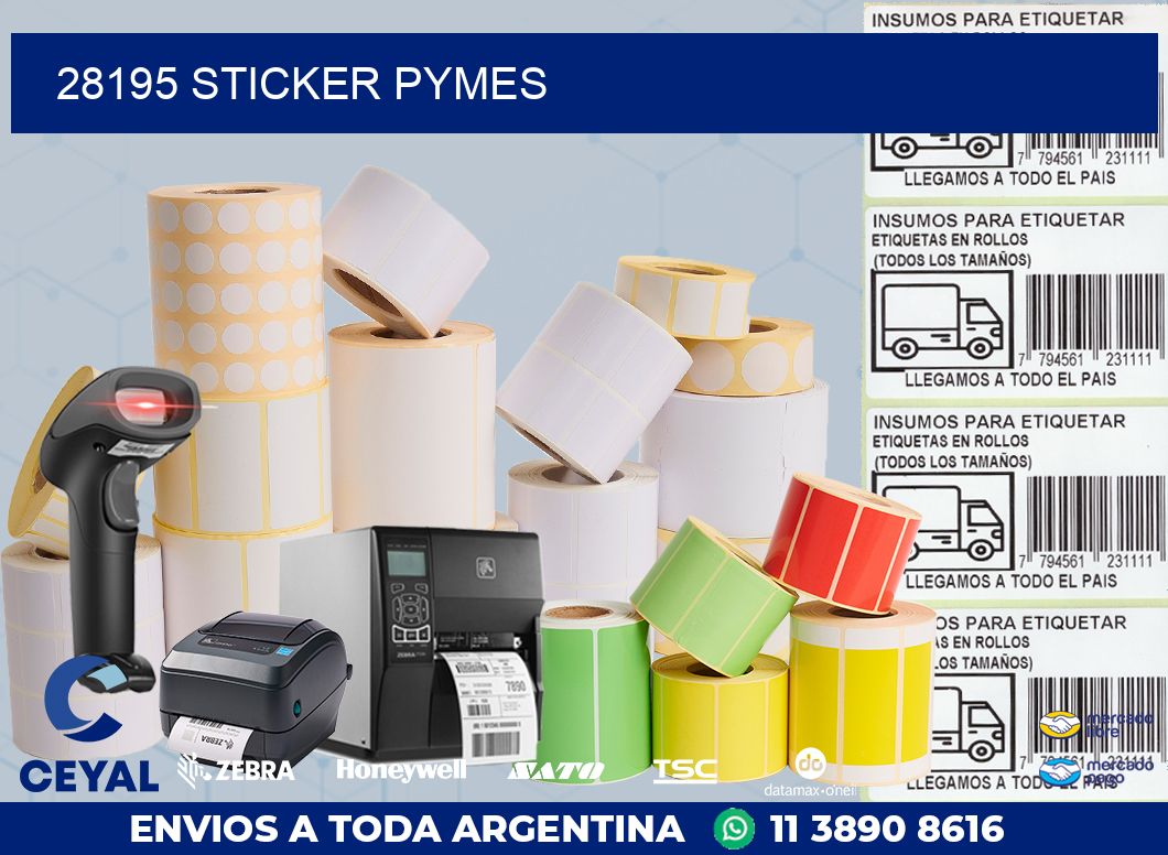 28195 STICKER PYMES