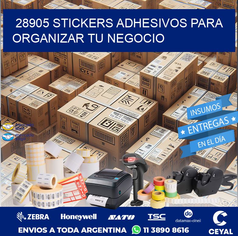 28905 STICKERS ADHESIVOS PARA ORGANIZAR TU NEGOCIO