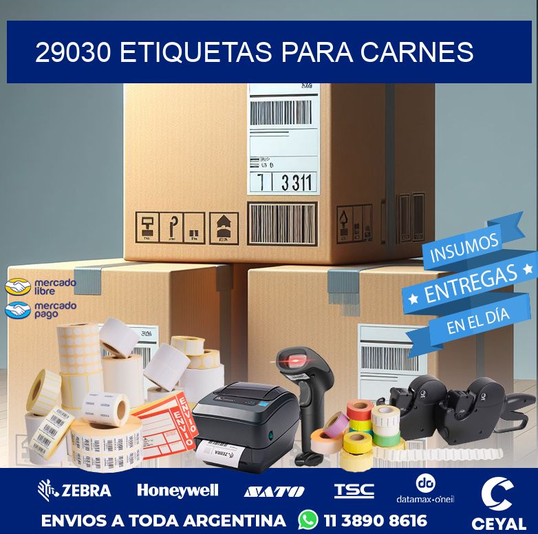 29030 ETIQUETAS PARA CARNES