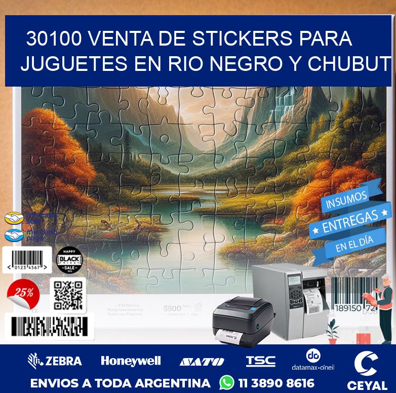 30100 VENTA DE STICKERS PARA JUGUETES EN RIO NEGRO Y CHUBUT