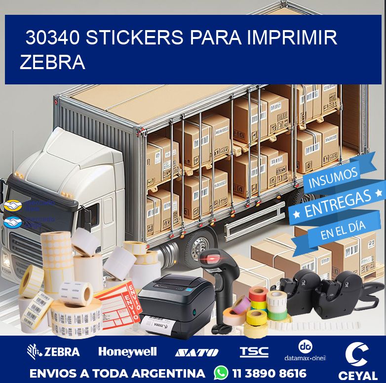 30340 STICKERS PARA IMPRIMIR ZEBRA