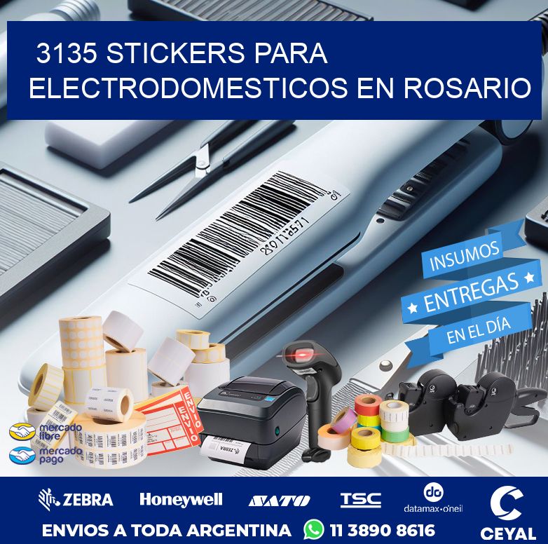 3135 STICKERS PARA ELECTRODOMESTICOS EN ROSARIO