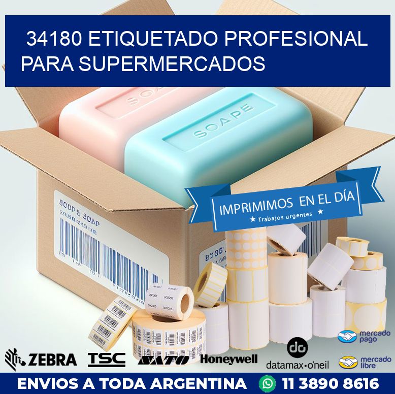 34180 ETIQUETADO PROFESIONAL PARA SUPERMERCADOS