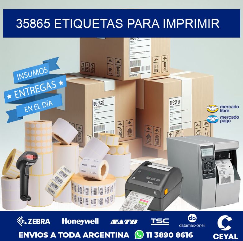 35865 ETIQUETAS PARA IMPRIMIR