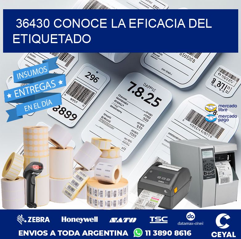 36430 CONOCE LA EFICACIA DEL ETIQUETADO