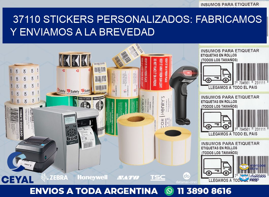 37110 STICKERS PERSONALIZADOS: FABRICAMOS Y ENVIAMOS A LA BREVEDAD