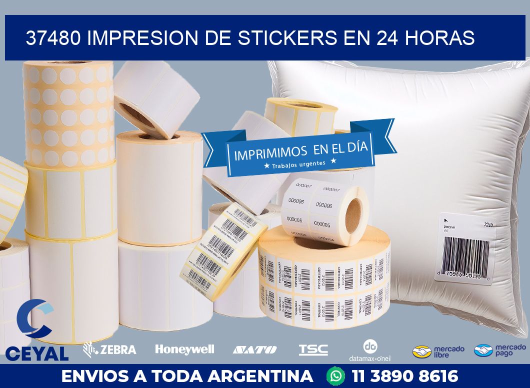 37480 IMPRESION DE STICKERS EN 24 HORAS