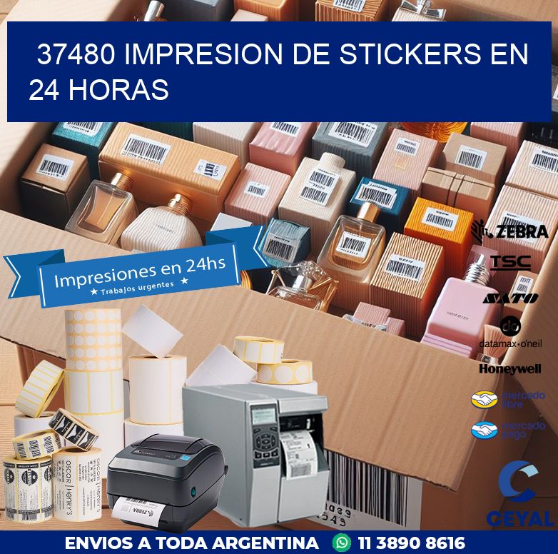 37480 IMPRESION DE STICKERS EN 24 HORAS