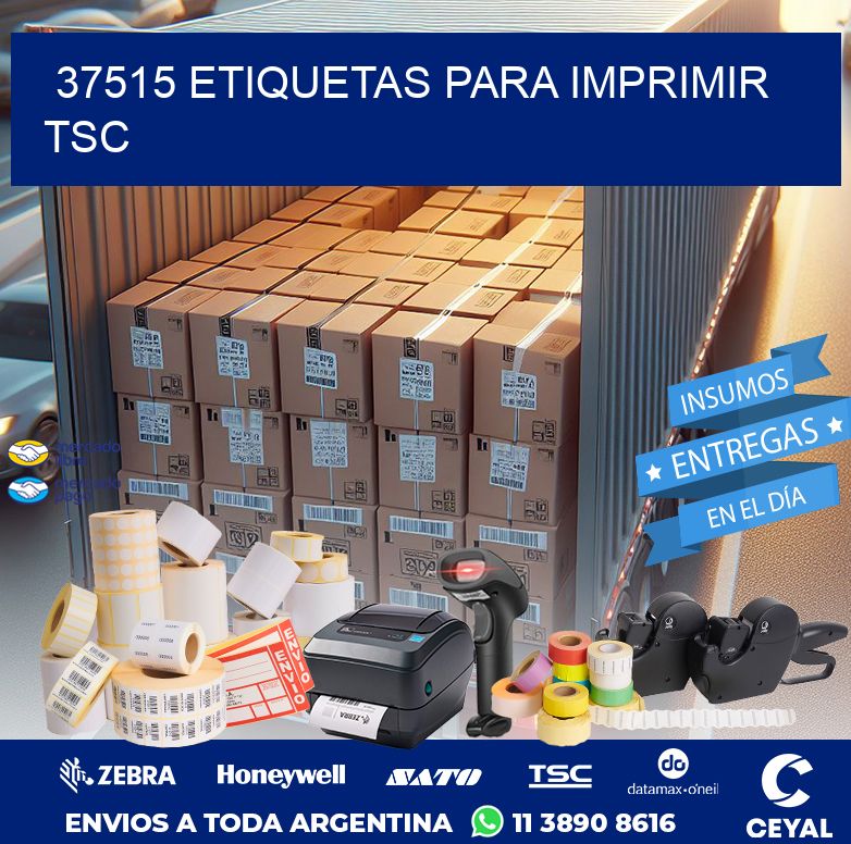 37515 ETIQUETAS PARA IMPRIMIR TSC