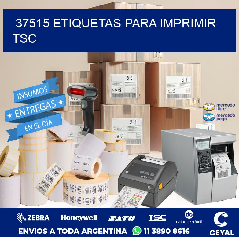 37515 ETIQUETAS PARA IMPRIMIR TSC