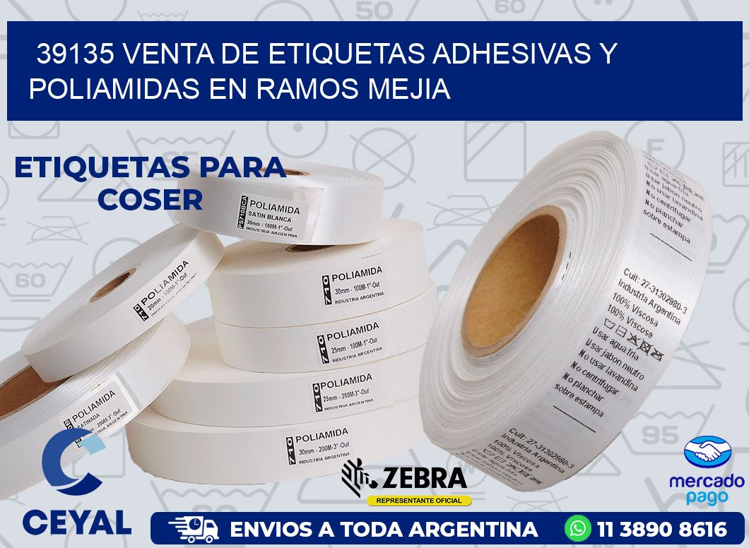 39135 VENTA DE ETIQUETAS ADHESIVAS Y POLIAMIDAS EN RAMOS MEJIA