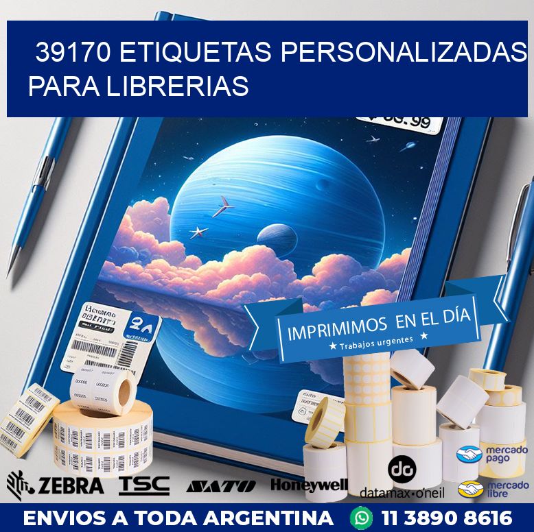 39170 ETIQUETAS PERSONALIZADAS PARA LIBRERIAS