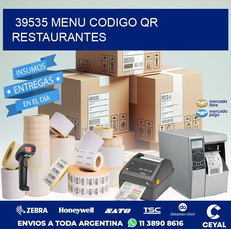 39535 MENU CODIGO QR RESTAURANTES