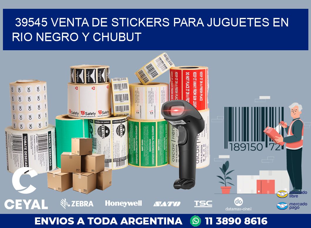 39545 VENTA DE STICKERS PARA JUGUETES EN RIO NEGRO Y CHUBUT