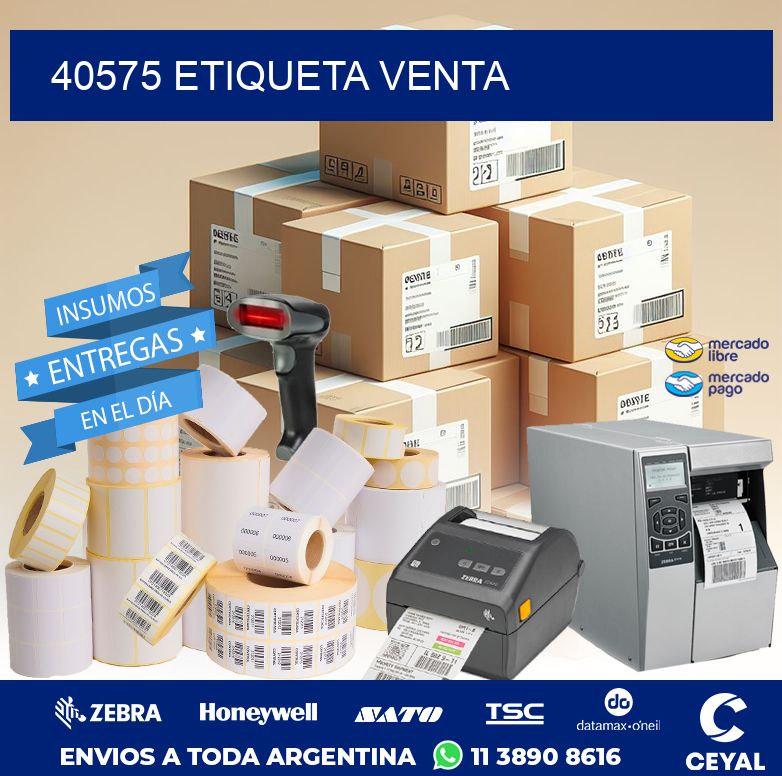 40575 ETIQUETA VENTA