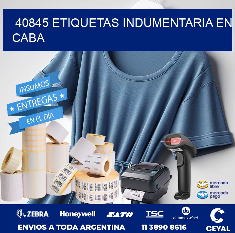 40845 ETIQUETAS INDUMENTARIA EN CABA